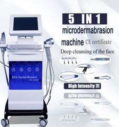 2021 hydro facial water microdermabrasion skin deep cleansing machines oxygen mesotherapy gun RF lift skin rejuvenation3487521