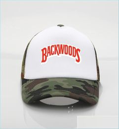 Beanies Fashion Hat Letter Backwoods Printing Baseball Caps Men Women Summer Sun Hip Hop Hats Drop Delivery 2021 Sports Outdoors A5002399