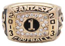 great quatity 2013 Fantasy Football League ring fans men women gift ring size 113319391