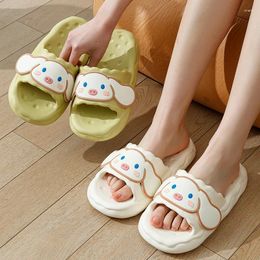 Slippers 2024 Summer Sand Women's Indoor Home Bathroom Bathing Soft Bottom For Women Non -slip Cute Shoes