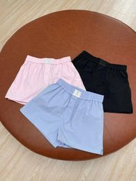 Women's Shorts 2024 Spring Summer Solid Colour Elastic Waist High Loose A-type Woman Trousers Female Clothing Korea Fashion