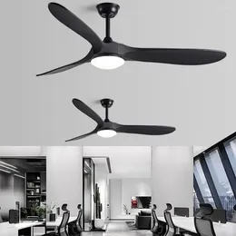 Low Floor Modern Ceiling Fans No Light 42Inches DC Motor Reversible Blades Remote Control Led Lamp With Lights