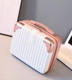 New Suitcase Women Small Makeup Bag Light Portable Travel Bag Mini Cute Lady Cosmetic Handbags1285288