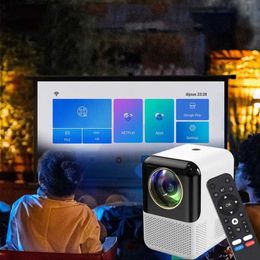 Projectors X10 Projector Android System 10.0 built-in speaker home theater 180ANSI mobile project New Years gift birthday gift J240509