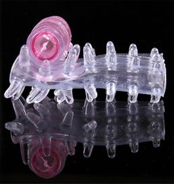 Novelty toy male longer lasting sex crystal vibrator cock ring penis ring vibrating adult sex toys sex product7205970