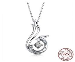 Fashion Crystal Wedding Pendants Short Silver 925 Chain Necklaces Pendant Necklace Charm Gifts girlfriends XDZ102313p5596562