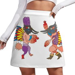 Skirts Porcupeekapeckerpoos Prance & Dance Mini Skirt Women's Summer Female Clothing Pants