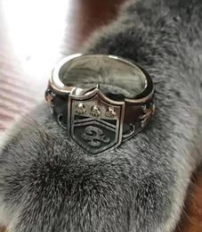 Vintage Hitman Reborn Vongola Famiglia Cloud Ring for Men Women Silver Colour Metal Finger Rings Anime Fans Cosplay Jewellery Accesso9556892