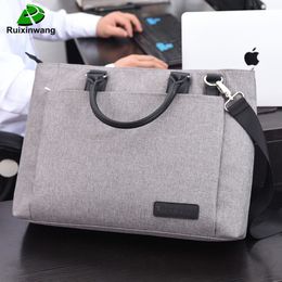 Oyixinger High Quality And Simplicity Business Bags Men Briefcase Laptop Bag File Package Nylon Women Office Handbag Work Bags CJ191210 322Q