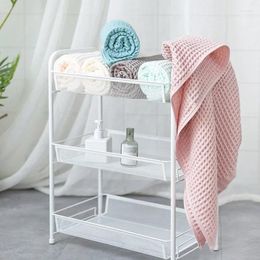 Towel Pure Cotton Honeycomb Mesh Light And Easy-drying Bath Japanese Waffle Adult