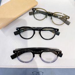 Sunglasses Frames Japanese Style 335 UV400 High Quality Fashion Design Optical Glasses Customizable Lenses Hand Made Frame