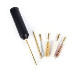 New 22/45/357/9 mm Pocket Size Professional gun Cleaning Kit Gun Rod Brush cleaning tools 7pcs/set