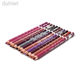 Lip Pencils Lipline waterproof natural soft high pigment silk texture durable waterproof eyeliner stain free appearance eyeliner d240510