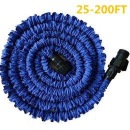 Magic Garden Hose Watering Hose Flexible Expandable Water Hose Pipe Irrigation Car Wash Quick Connector 25-200FT 240423