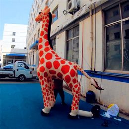 wholesale Simulation Inflatable Giraffe Inflatables Balloon Elephant For Outside Decoration