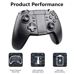 Game Controllers Bluetooth-compatible Gamepad Wireless Handle Support For Phones System Direct Play