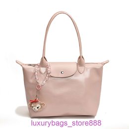 Designer Bag Stores Are 95% Off Large Capacity Tote for Women in Spring/summer 2024 New High-end Feeling Pearl Dragon Shaped Cute Hanging Decoration One ShoulderIEDM