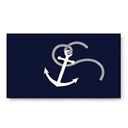 White Nautical Anchor Navy Blue Doormat Entrance Mat Floor Rug Indoor Outdoor Front Door Bathroom Mats Flannel Non Slip Carpets 249f