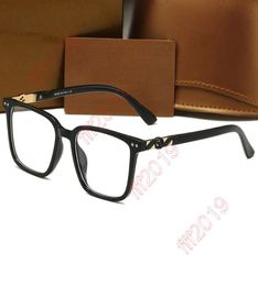 Fashion cat eye Brand Sunglasses Square Optical Glasses Women Men Clear Anti Blue Light Blocking Glasses Frame Prescription Transp1795948