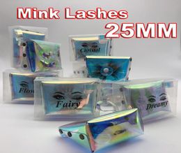 2020 New 3d Mink Eyelashes 25MM 5d Mink Eyelash Thick Long Dramatic False Eyelashes Wispy Lashes Volume Lashes Mink Lashes5298251