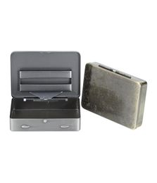 HORNET 10060mm Smoking Metal Tobacco Box 1PC Storage Pocket Size Cigarettes Case With 70mm Papers Holder Whole9385988