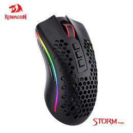 Mice Redragon Storm Pro M808KS RGB USB 2.4G Wireless Gaming Mouse 16000 DPI Programmable ergonomic for gamer Mice laptop PC