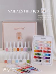 Mijiaer 84 färger gel nagellack set Easy Soak off 15 ml kit salon yrken 240430