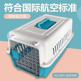 Pet Aviation Box, Car Mounted Cage, Portable Outdoor Cat Space Capsule, Sized Dog Shipping Air Box