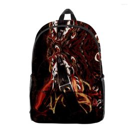 Backpack Trendy Novelty Hellsing Pupil Bookbag Notebook Backpacks 3D Print Oxford Waterproof Boys/Girls Casual Travel