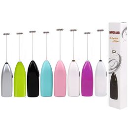 Battery Operated Handheld Electric Milk Frother Kitchen Mini Blender Beater Stirrer Drink Coffee Foam Maker Whisk Egg Mixer For Frappe/ Latte/Matcha/Hot Chocolate