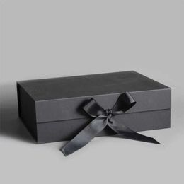 3Pcs Gift Wrap Cardboard White Black Gift Package Carton Large Gift Box Blank 3layer Corrugated Box For Packaging Parti Favors Box With Magnet