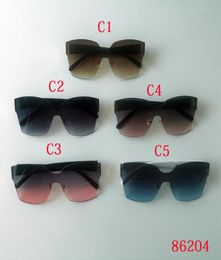 Top high quality 5 kinds of style fashion men women sunglass square sun glasses anti uv uv400 retro gradient Colour lens sunglasses3930025