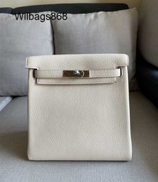 Women Handmade Bags Ados Luxury Handmade ado Cream White Leather Backpack backpack and backpack