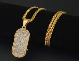 hip hop skateboard diamonds pendant necklaces for men western rapper luxury necklace alloy rhinestones Cuban chains jewelry 1360321