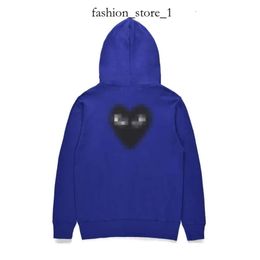 Cdgs Hoodie Designer Men's Hoodies Com Des Garcons PLAY Sweatshirt CDG Black Multiheart Zip Up Hoodie XL Brand Black New High Quality Red Heart Hoodie Cdgs Shirt 188