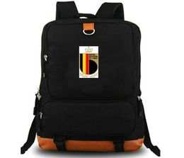 Belgium backpack National football team daypack Soccer badge laptop schoolbag Leisure rucksack Sport school bag Outdoor day pack5118948