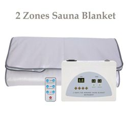 Far Infrared Sauna Blanket Thermal lose Weight Slimming Body Wrap Portable Bag FIR slim machine4655112