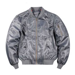 Men's plus size Outerwear & Coats Spring and Autumn Collar Jacket Men's Air Force MA-1 Pilot Men's Jacket Fashion
