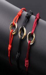 Women Lover Bangle Handmade Rope Chain Bracelet Stainless Steel Charm Hand Chains Wedding Jewelry Women039s Gift2321664