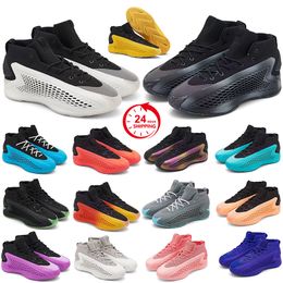 Basketball Shoes Ae 1 Best of Stormtrooper All-Star The Future Velocity Blue Grey Purple Men com AE1 Love New Wave Coral Anthony Edwards Men treinando tênis esportivos
