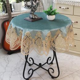 Table Cloth A279Wholesale Large Round Tablecloth Lace Dining Small Garden Tea House European Square