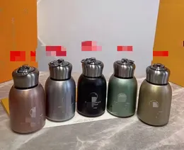 Designer Stainless Steel Thermos Cup Winter Mini Korean Style Boys and Girls Big Belly Water Cups