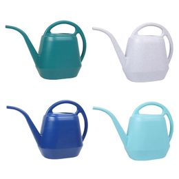 Plastic Garden Long Mouth Watering Can Sprinkler Gardening House Plants Bonsai Planter Lightweight Pot Tool 4L 240420