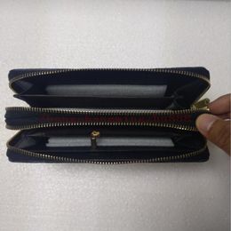 Fashion Women Long Wallet Purse High quality Ladies Clutch bags Men Double Zipper wallet Card Holder 180G