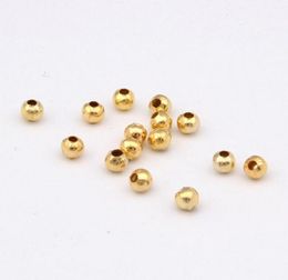 10000 piece DIY Jewellery Accessories Metal Iron Spacer Round Beads DIY Jewellery Accessory for Jewellery Making 6 Colour Select7553548