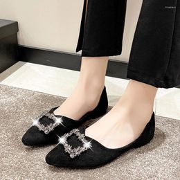 Casual Shoes 2024 Flats Single Women Loafers PU Leather Boat Fashion Ladies Comfortable Luxury