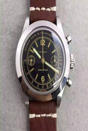VINTAGE chronograph chrono working 7750 manual hand winding mechanical 40mm men watch sapphire crystal wristwatch water resistant3426994