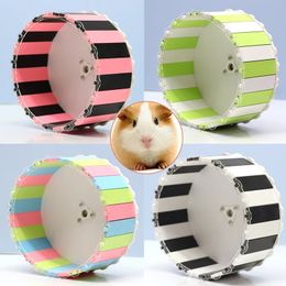 Pet Toy Sports Round Wheel Hamster Exercise Running Wheel Small Animal Pet Cage Accessories Silent Pet Training Supplies 240510