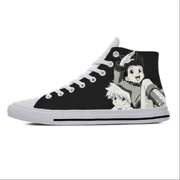 Casual Shoes Gon Killua Zoldyck X Anime Board Cartoon Breathable Men Women High Top Lightweight Sneakers