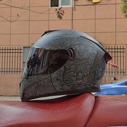 Helmet And Safety For Motorcycle Scooter Casco Moto Modular Capacetes Helmets Engine Full Face Integral Motorsiklet 240509